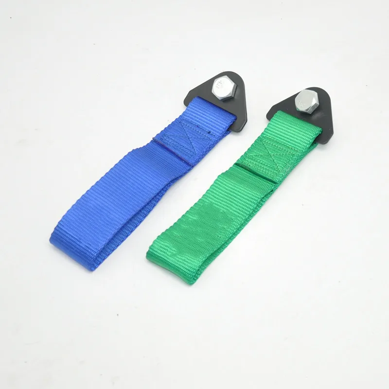 1X Car Tow Towing Strap Belt JDM style Racing Drift Rally Hook Universal