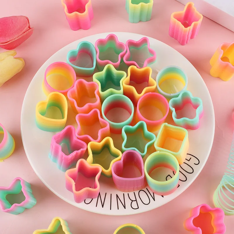 12/24Pcs Rainbow Magic Spring Toys for Kids Birthday Party Favors Pinata Fillers School Prize Wedding Christmas Boy Girl Gifts