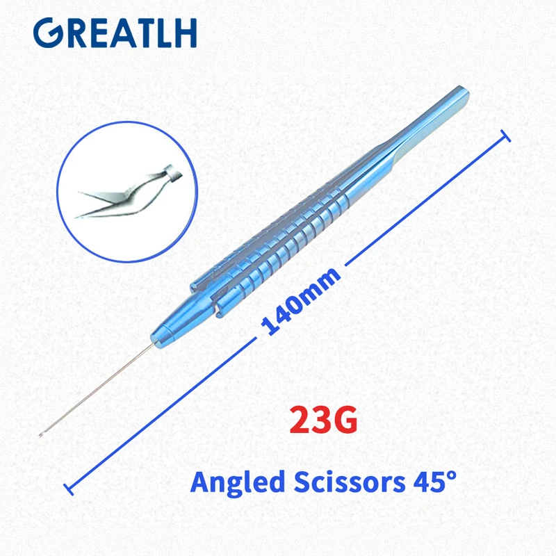 Angled scissors 45