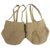 1 Pair of Knitted Rhythmic Gymnastics Shoes Adult Professional Protect Soft Sole Shoes Soft Skin Color Half Socks Pilate 2
