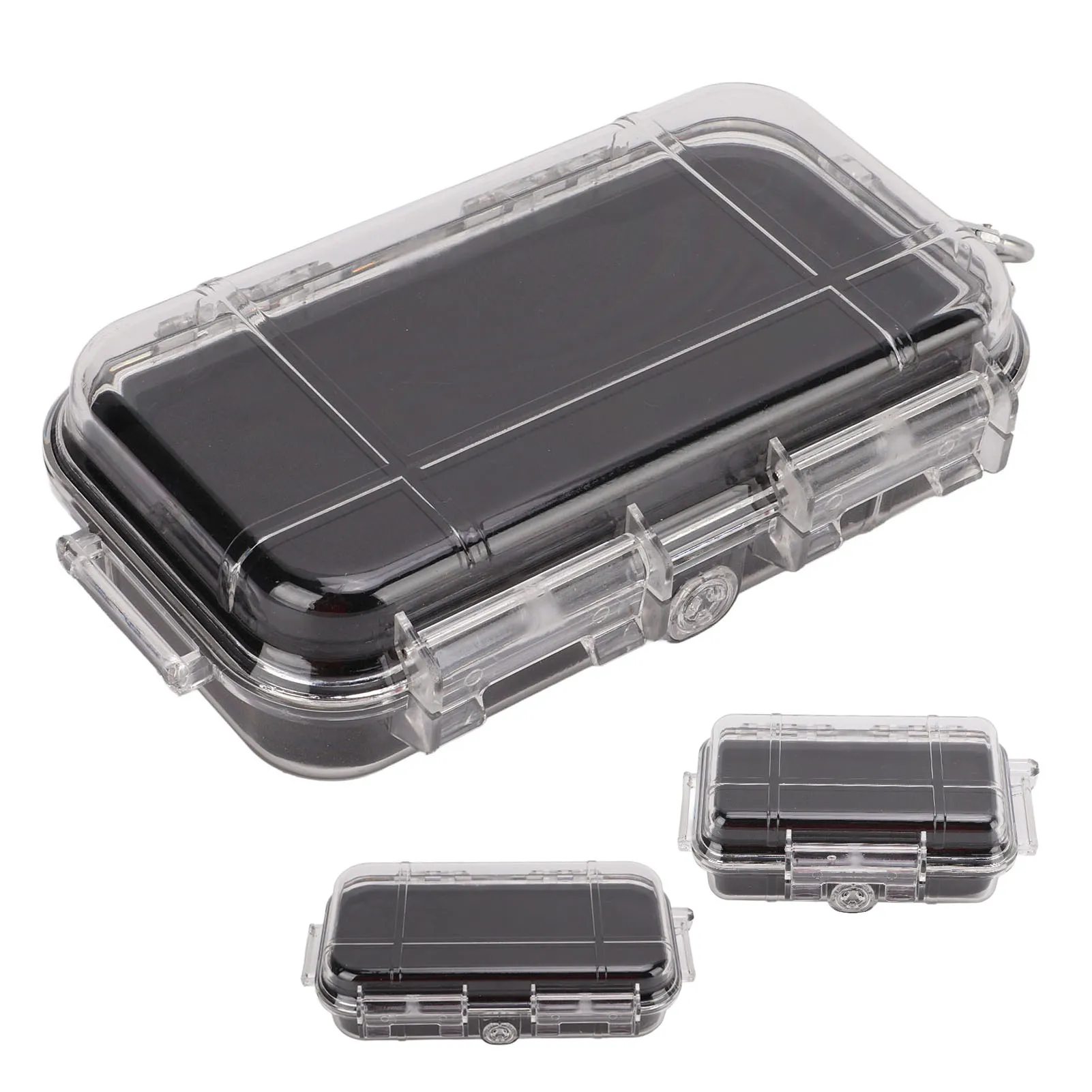Outdoor Waterproof Storage Case Anti Skid Pad Plastic Shockproof Box Shock Absorption Liner for Outdoor for Camping