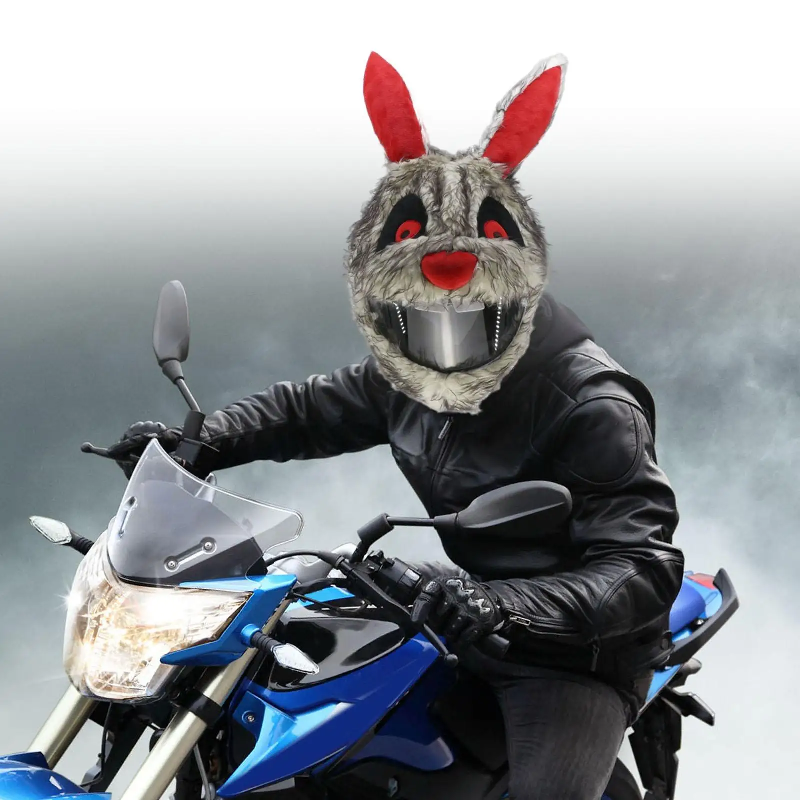 

Xmas Motorcycle Helmets Cover Dust Cap Women Men Xmas Helmets Hat Decoration