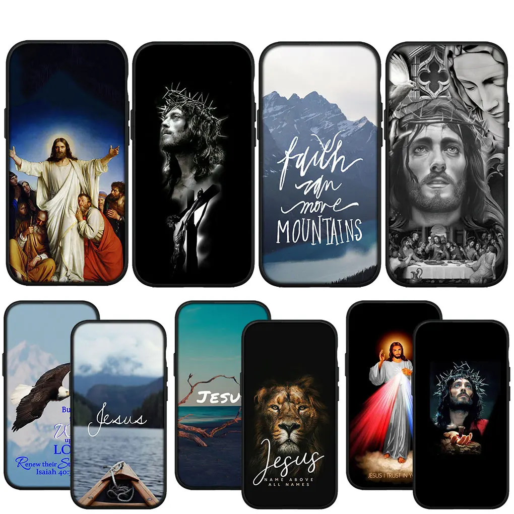  iPhone X/XS Hooked On Jesus Bible Verse Fishing Religious  Christian God Case : Cell Phones & Accessories