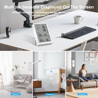 Tuya RF433 Indoor Temperature Hygrometer WiFi Thermometer Smart Life Devices Home Automation With Multiple Sensors - Image 2