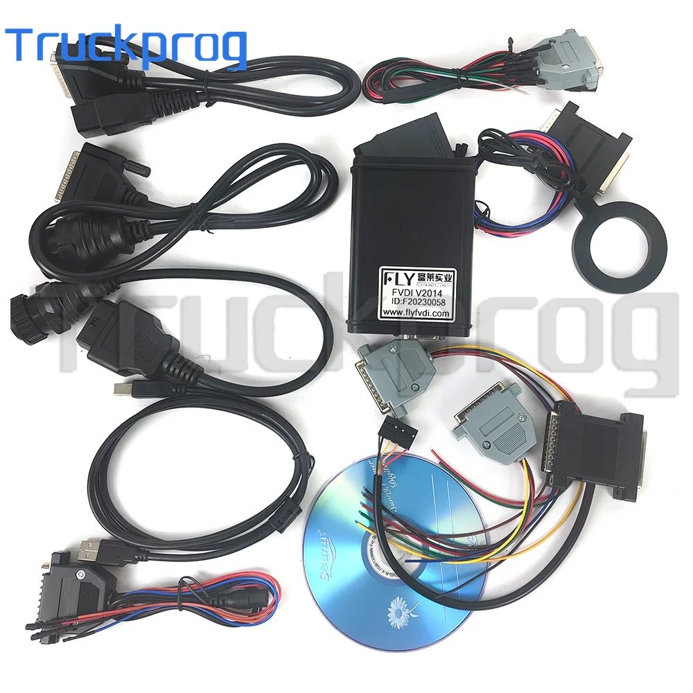 Fvdi V2014 Abrites Commander Per Programmatore Di Chiavi Per Motoslitte Per Auto Interfaccia Usb Obdii Strumento Diagnostico Fvdi2014