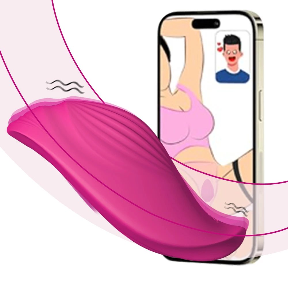 APP Fernbedienung Vibrator Höschen Tragbare Neuheiten Klitoris Vagina Stimulator Leistungsstarke Vibrierende Vergnügen Sex Spielzeug für Frauen 1