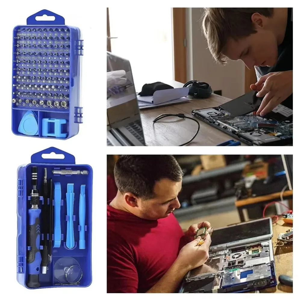 115-in-1 Screwdriver Tool Set Multifunctional Precision Screwdriver Tools Watch & Phone Repair Toolbox