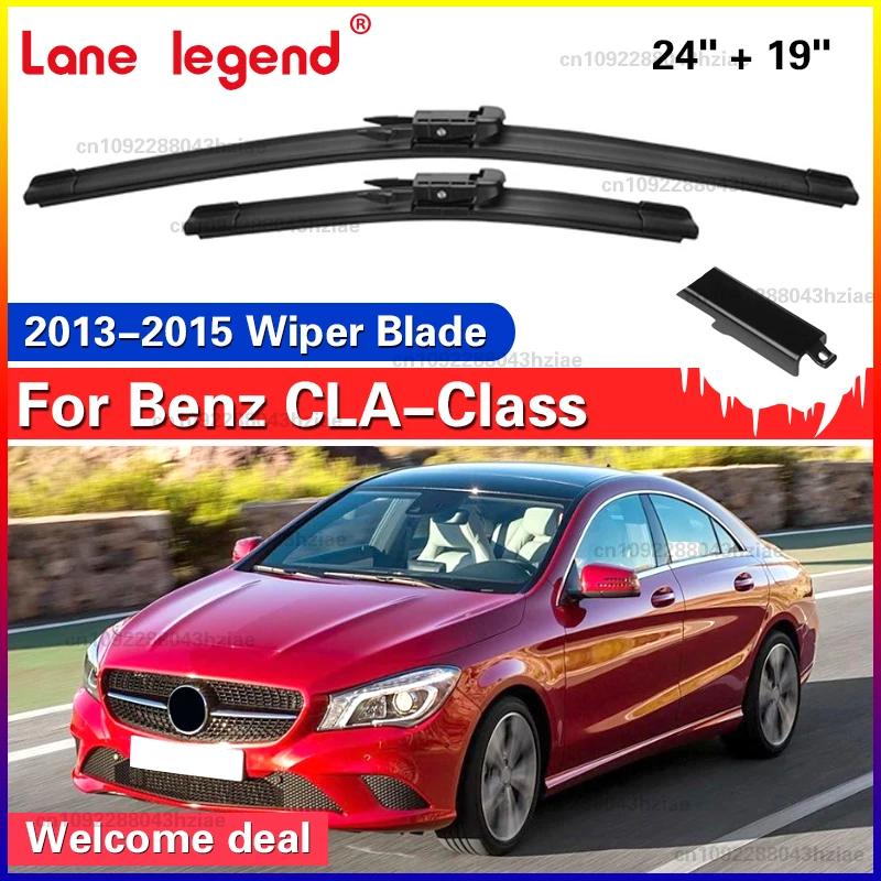 Auto Front Wischer Klingen Für Mercedes Benz CLA Klasse 2013 2014 2015 Auto Zubehör CLA180 CLA200 CLA220 CLA250 CLA45 AMG 24 "+ 19"