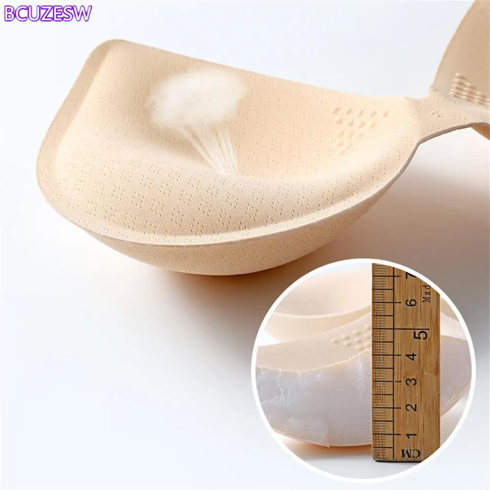 

Small Chest, Flat Chest, Thickened Breast Pad, Sponge Latex Breast Pad, Gathered and Enlarged, Sports Bra Underwear Pad Insert