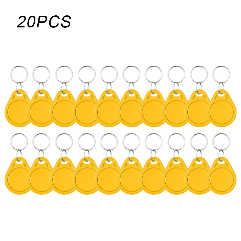 Multi-Colour RFID Replaceable Smart Token Keychain Set