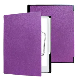 Premium PU Leather Protective Case with Pen Slot for 10.3 - Inch Digital Paper Tablet (Purple)