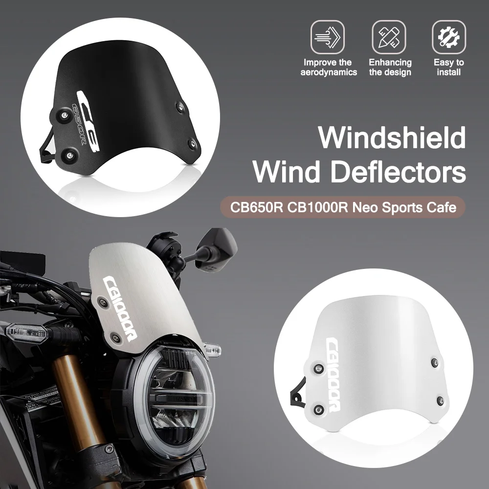 Parabrezza Moto Per HONDA CB650R CB1000R CB 650 1000 R Accessori