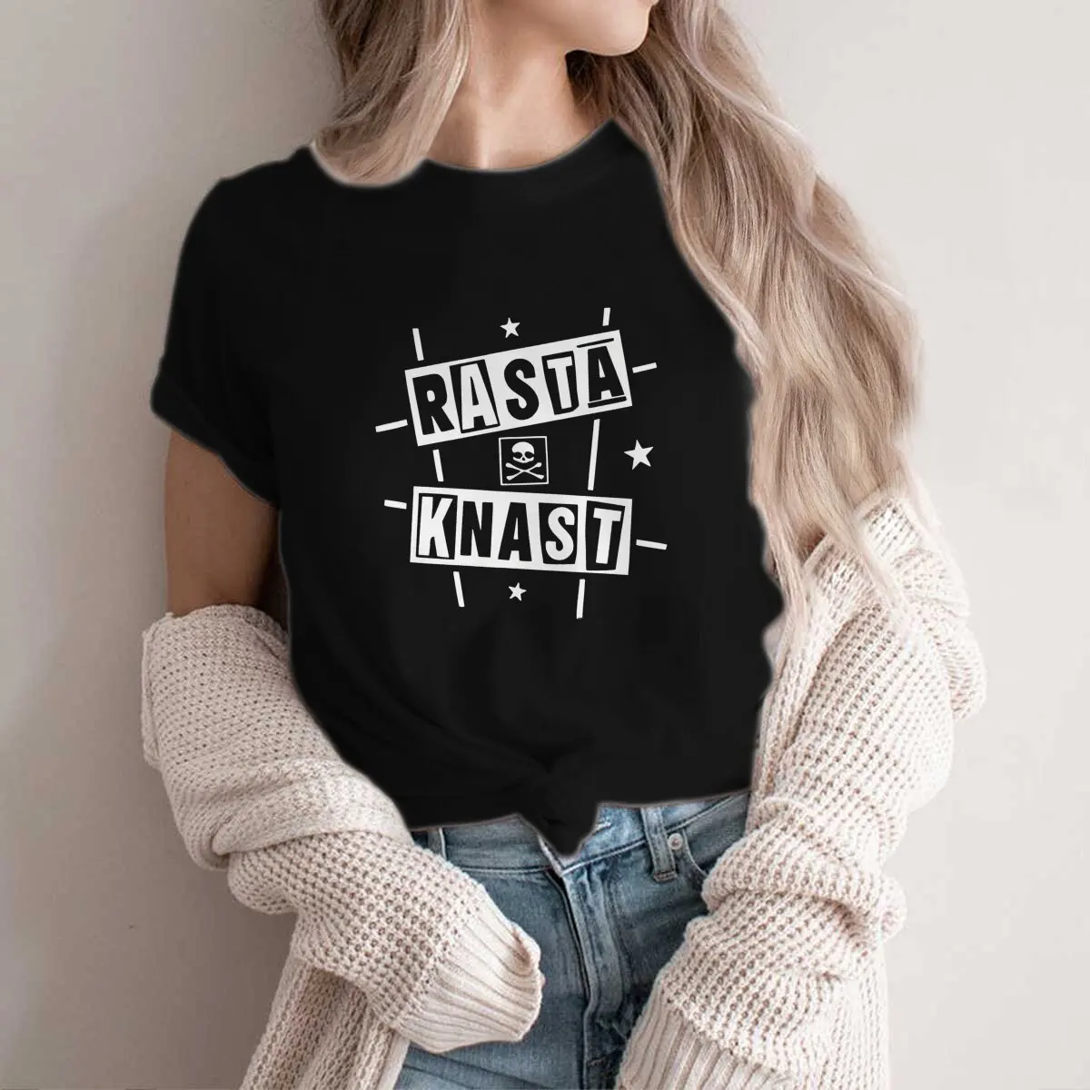 

Rasta Knast Unique Polyester TShirt Rasta Design Comfortable Hip Hop Clothes T Shirt Stuff