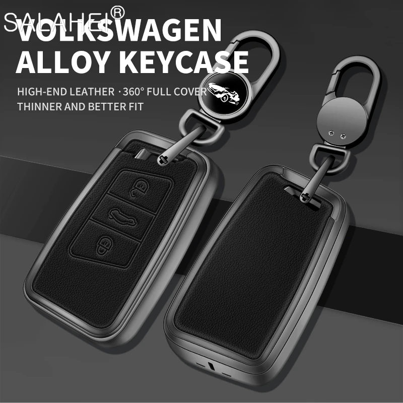 

Car Smart Remote Key Fob Case Cover For VW Volkseagen Passat B8 Magotan For Skoda Superb A7 Kodiaq Seat Keychain Accessories