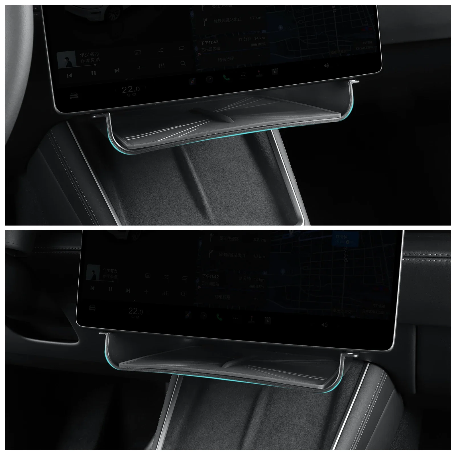 For Tesla Model Y Juniper 2025 And Model 3 Highland 2024-2025 Hidden Storage Box