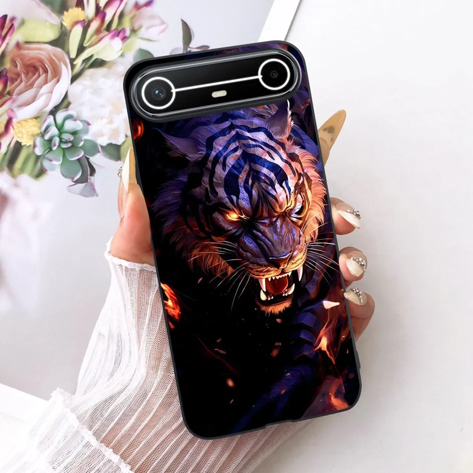New Fashion Flower Bowknot Soft Silicone Protective Bumper Case - Slim Design