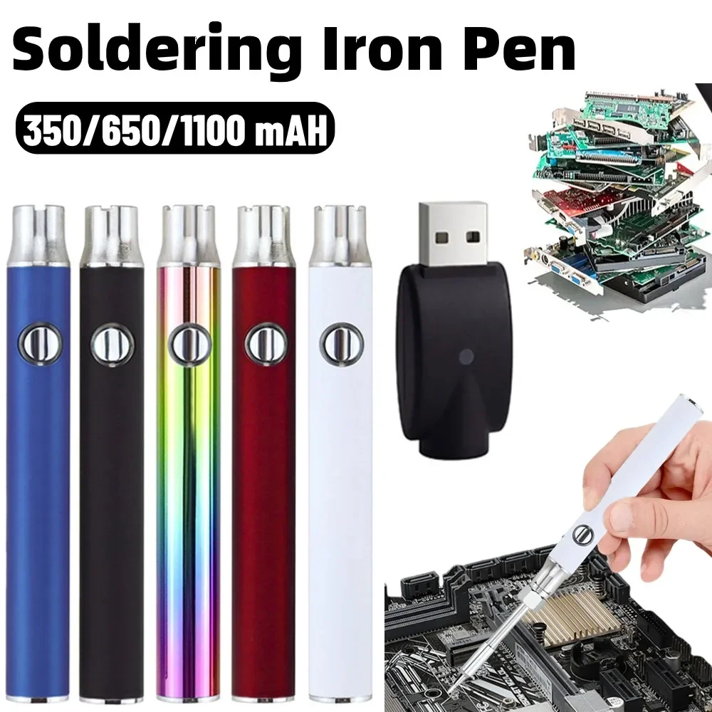 Cordless Soldering Iron Tool Pen USB 5V 8W Electric Rechargeable Temperature Adjustment Welding Repair Tool