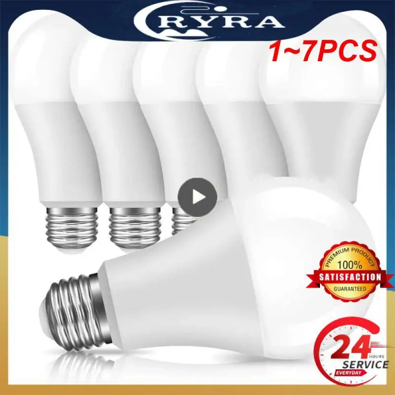 

1~7PCS lot LED Bulb E27 E14 20W 18W 15W 12W 9W 6W 3W Lampada LED Light 220V Bombilla Spotlight Lighting Cold/Warm White Lamp