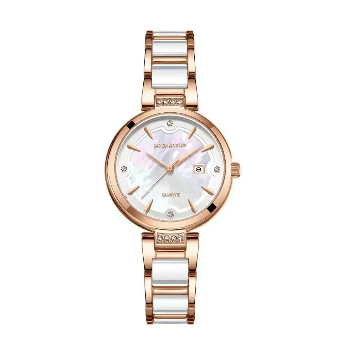 New Ladies Wristwatches Luxury Fashion Watch Women Crystal Diamond Watches Stainless Steel Silver Clock Female Reloj Para Mujer