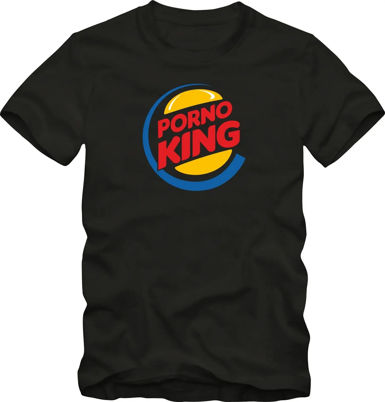 T-Shirt Fun Shirt Porn King Burger King Porn Shirt Sexy Funny Shirt- Show  Original Title - AliExpress