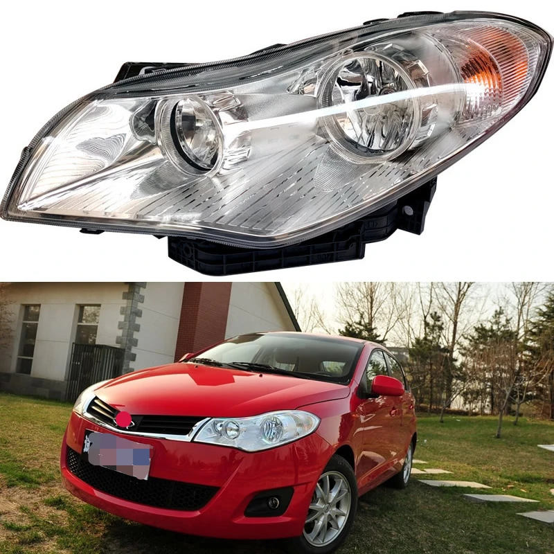 

For Chery Fulwin2 / Very 2009-2016 sedan and hatchback headlight assembly High and low beam turn signal Auto parts