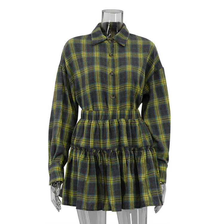 Female 2 Piece-Set Pleated Skirts Fashion Contrast Lapel High Waist Spring 2025 Shirts Outfits Women's Mini Skirt Sets New 7 Female 2 Piece-Set Pleated Skirts Fashion Contrast Lapel High Waist Spring 2025 Shirts Outfits Women's Mini Skirt Sets New