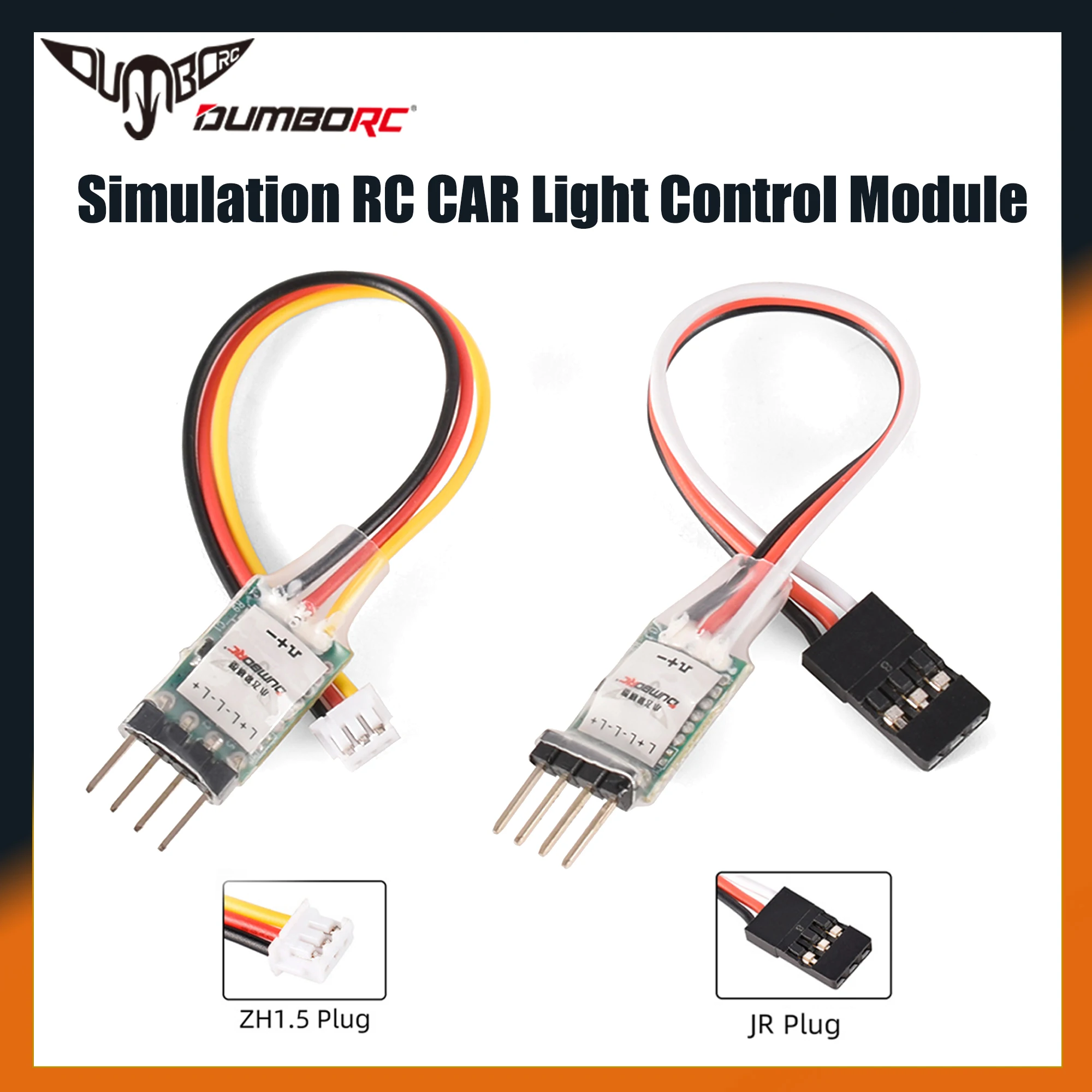 Contrôleur Lumière RC DUMBORC 3CH LED ON/OFF pour Voiture/Avion RC