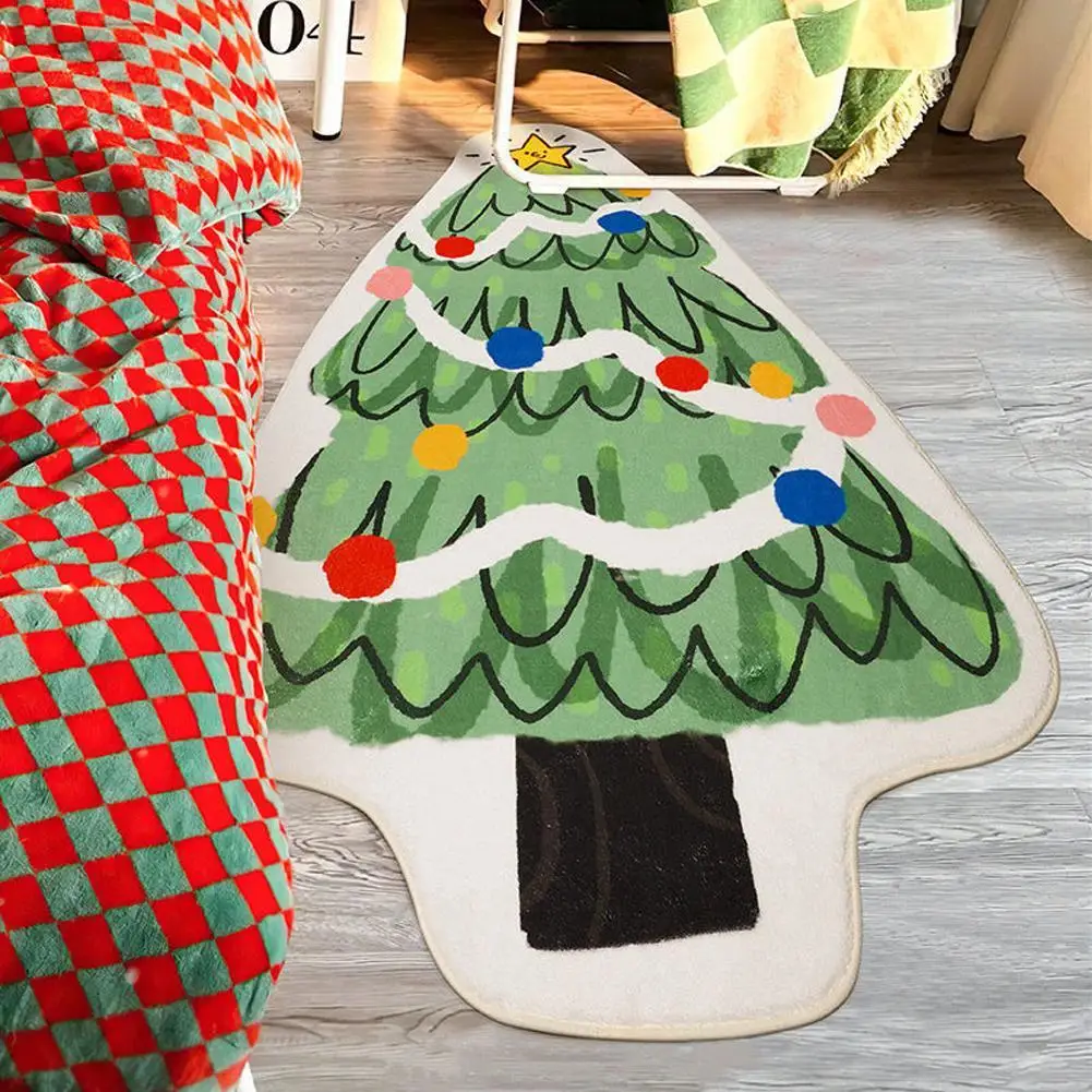 

5 Syle Snowflake Merry Christmas Doormat Mats Home Decoration For Hallway Doorway Living, Bedroom, Kitchen