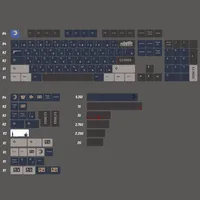 Lycoris Recoil Keycap Cherry Profile 142 Keys PBT DYE Sublimation ANSI Layout ISO Enter For Mechanical Gaming Keyboard - Image 3
