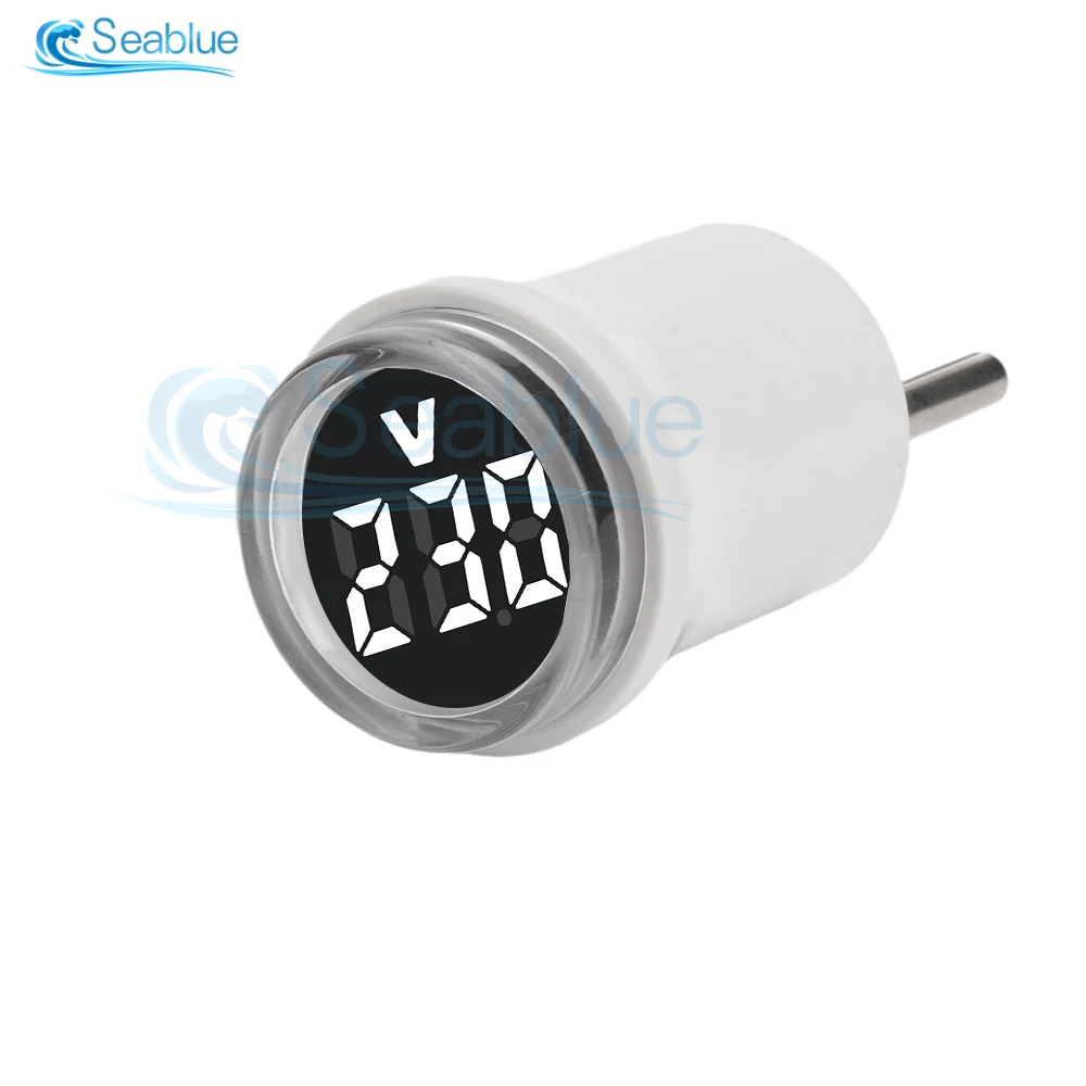 ตัวเลือกสินค้า มินิวอลต์มิเตอร์ LED 220V วัดแรงดันไฟฟ้า AC