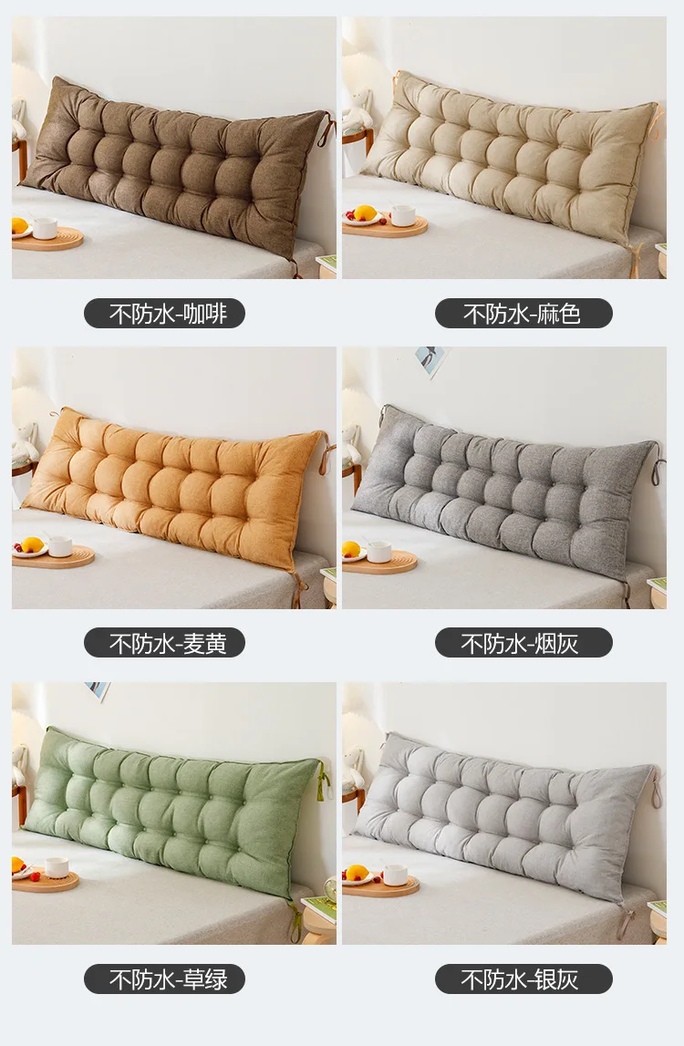 Buy Wholesale China Triangular Cushion Bed Head Pillow Large Back Sofa  Tatami Waist Cushion Bed Neck Pillow Sofa Cushion & Sofa Cushion at USD 6.2