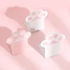 1 Pair Metal Desktop Bookends Support Cartoon Paw Book Ends Book Stopper Non-Skid For Shelves Office Home Library 5