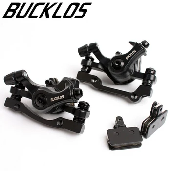 BUCKLOS Pinza Freno A Disco Bicicletta 160mm Linea Anteriore/Posteriore Tirando Freno A Disco In Lega di Alluminio Freni Meccanici Pinze MTB Parte