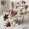 Things Stranger Terror Thin Wadding Blanket for Sofas Bedding Nap Blanket Sofa Winter Interior for Home Fluffy Flannel Throw 4