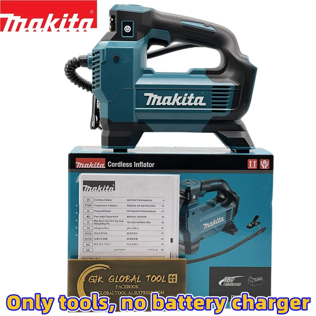 Gonfleur / compresseur à batterie 18V Makita (Produit seul) DMP181Z -  Outillage