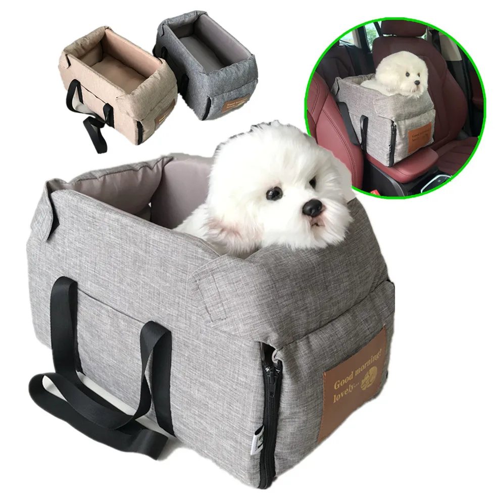 Pet Products Portable Console Booster Dog Car Seat & Carrier for Small Dogs & Cats,Car Seat for Center Car Armrest Safety Tether Pet Products Portable Console Booster Dog Car Seat & Carrier for Small Dogs & Cats,Car Seat for Center Car Armrest Safety Tether
