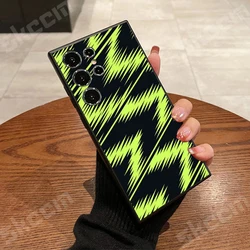 Stylish Black Graffiti Soft Phone Case Cover - S23 Ultra (Black - 2A768)