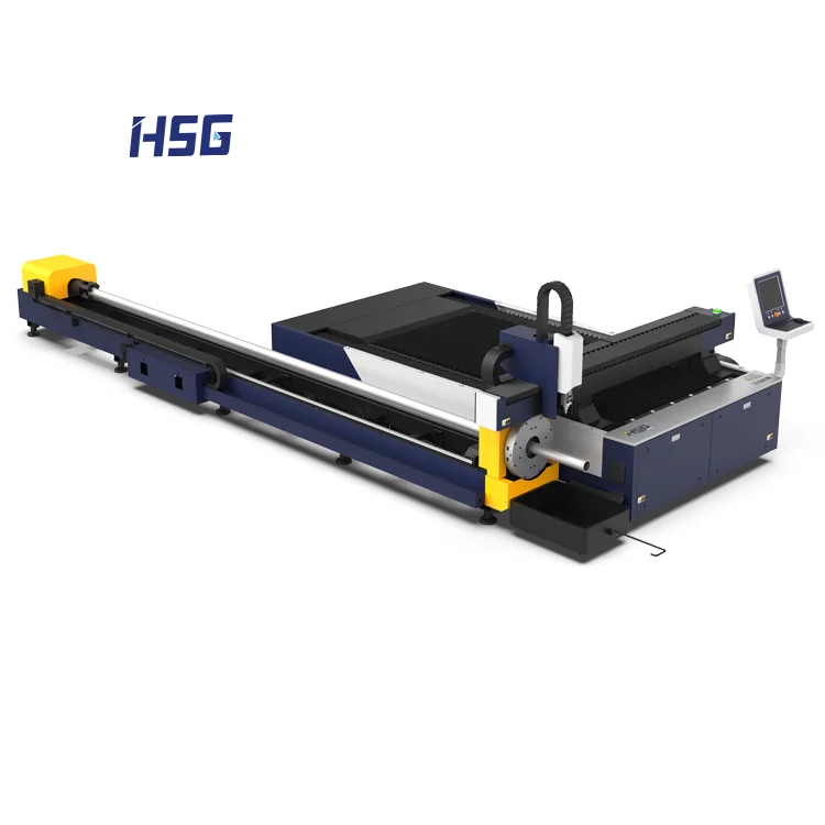 Машина для волоконной лазерной резки HSG 6000 Вт автоматическая система управления
