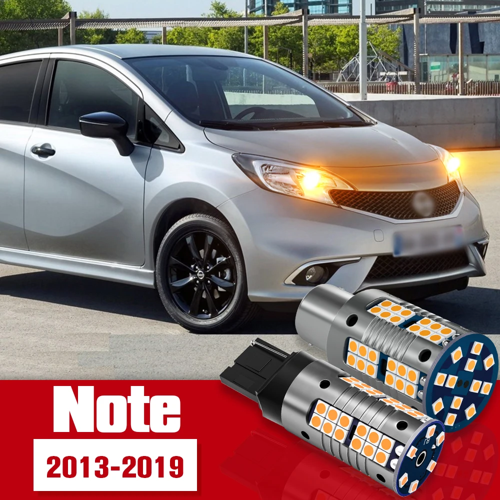 

2pcs Turn Signal Light Accessories LED Bulb Lamp For Nissan Note E12 2013-2019 2014 2015 2016 2017 2018