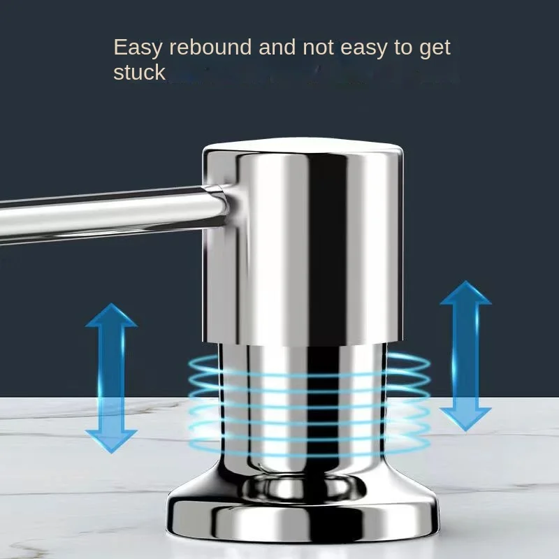 Soap Shampoo Dispenser Extension Tube Kit Replacement for Kitchen Sink Metal Under Deck Mounted Potable Bottle Accessories soap dispenser shampoo dispenser soap dispenser bottle foaming soap dispenser