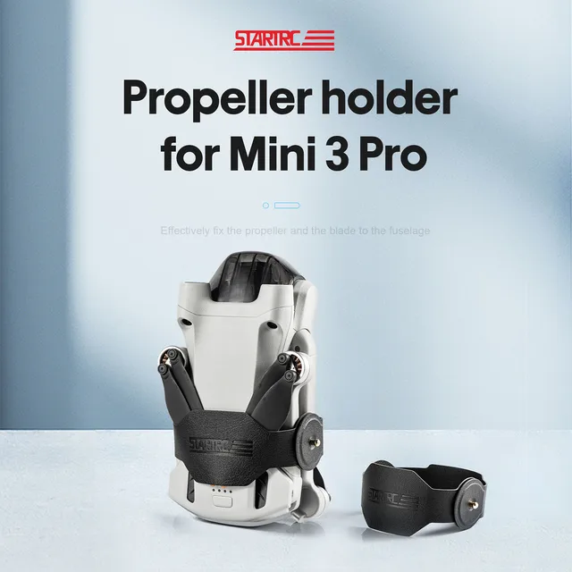 Flexible Propeller Holder Compatible For Mini 3 Pro Drone Propeller Bundle Strap Protector Fixer Blade Stabilizer Accessories 4