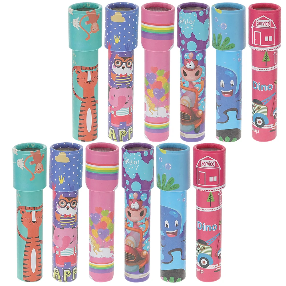 10 Pcs Kids Toys Kaleidoscope for Children Decorative Kaleidoscopes Funny Puzzle