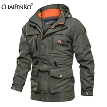  Men Outdoor Jacket Spring Autumn New Hooded Casual Jacket Men Windproof Windbreaker Coat Men Army Tactical Military Jacket Men 
