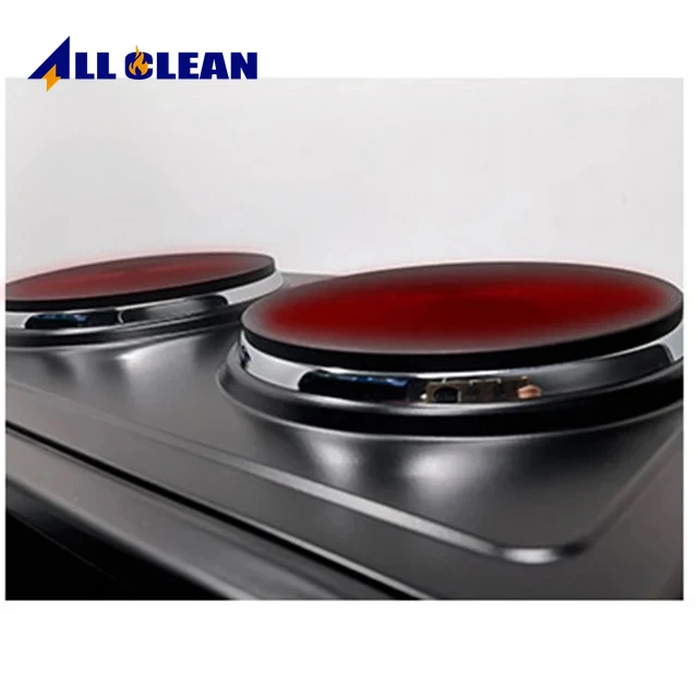 Dual Cooking Zones Countertop Oven Compact Stainless Steel Programmable Temperature Control Household Outdoor Toaster