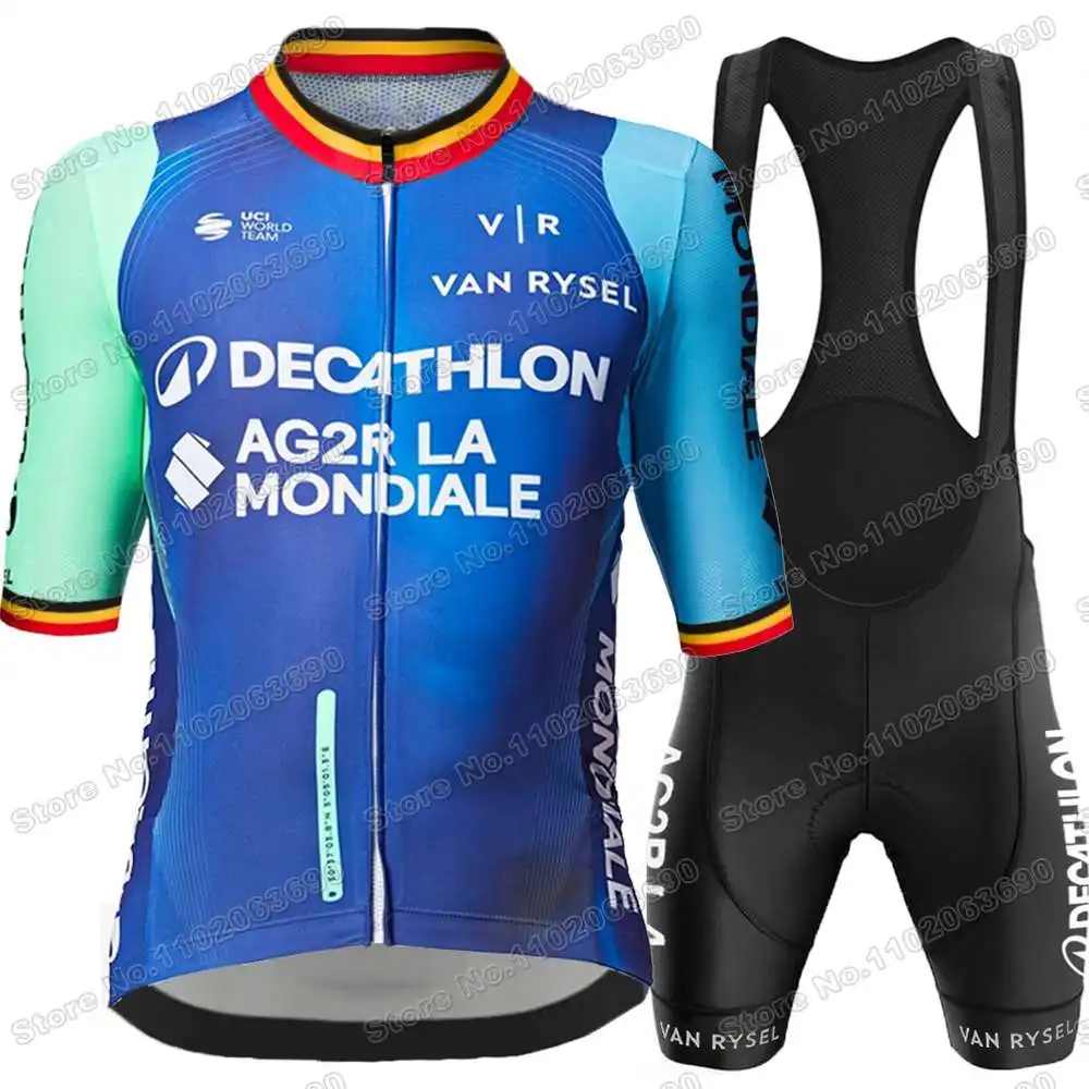 Crossrider Conjunto De Ropa De Ciclismo Para Hombre, Maillot Y Culotte