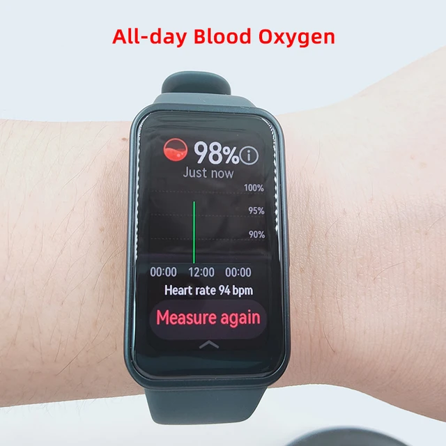 2023 New Original HUAWEI Band 8 Smart Band All-day Blood Oxygen 1.47'' AMOLED Screen Heart Rate Smartband 2 Weeks Battery Life 3