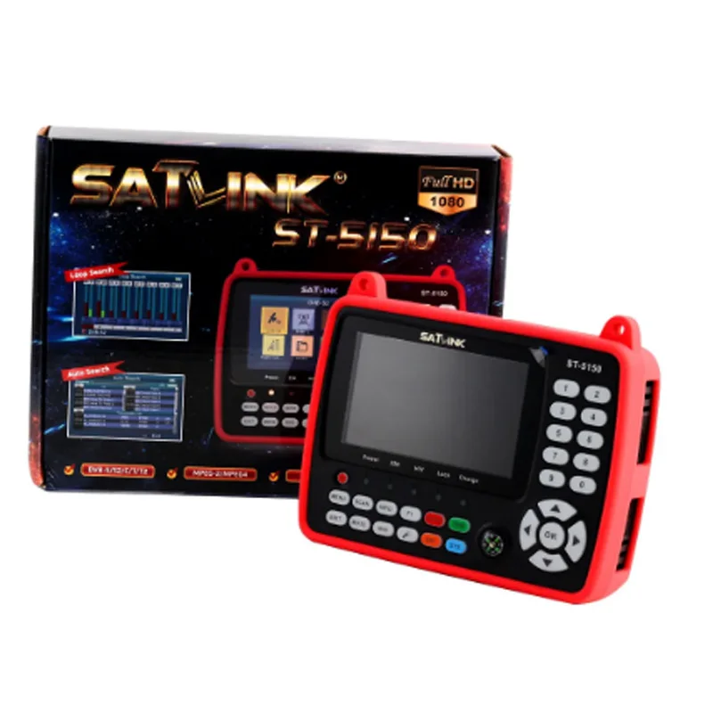  Satlink 跮  Satfinder, ST 5150, 4.3 ġ, H.265 COMBO DVBT/T2/C/S2