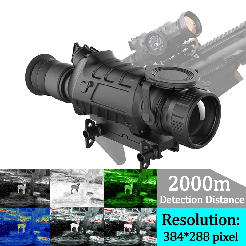 Ziyouhu Caza Tactical Thermal Imager Riflescope Monocular Sight Scope