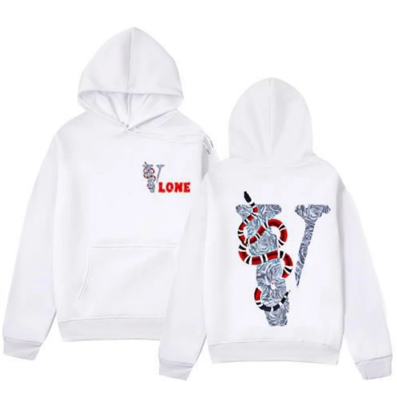 

Толстовка Женская с принтом змеиной кожи, Модный свитшот с графическим принтом, хлопковая куртка с капюшоном, уличная одежда в стиле Харадзюку, красный, V-образный вырез