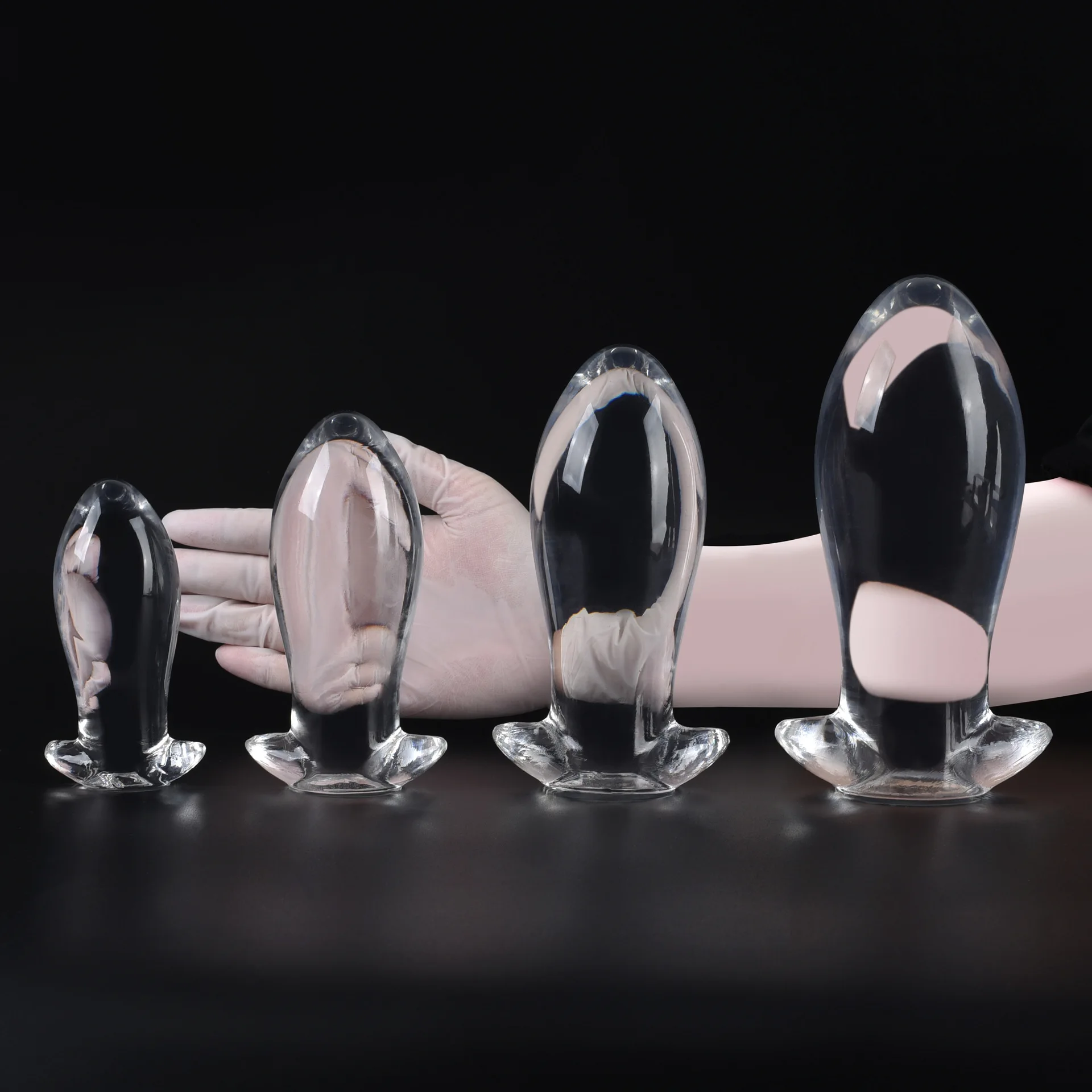 Enorme Drago Uovo Anale Butt Plug Multi-Size Perline Anali Stimolazione Anale Espansione Trainer Bdsm Giocattoli Adulti Del Sesso Anale Per Le Donne U